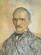 Vincent Van Gogh Portrait of Trabuc,an Attendant at Saint-Paul Hospital (nn04) USA oil painting artist